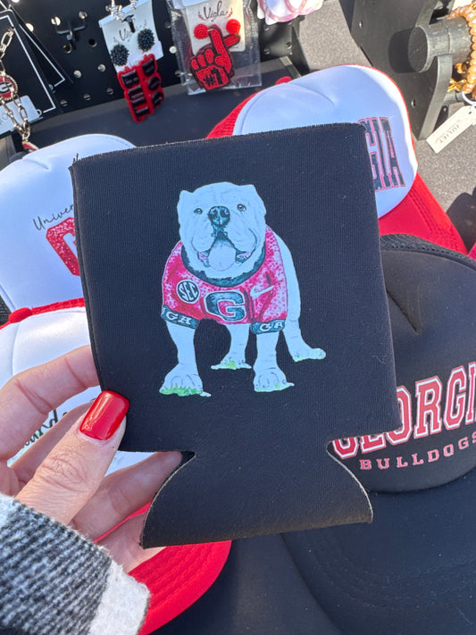 GA Dawg Koozie