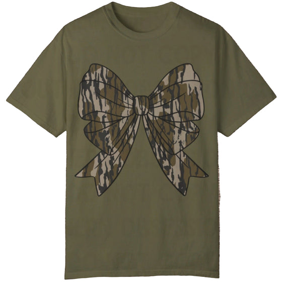 Dark Camo Bow Tee