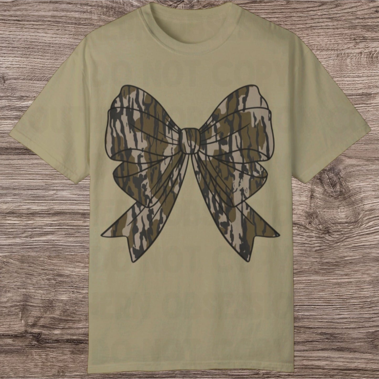 Dark Camo Bow Tee