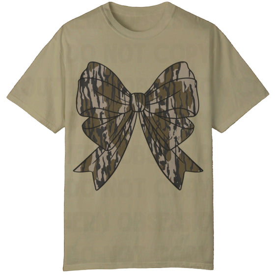Dark Camo Bow Tee