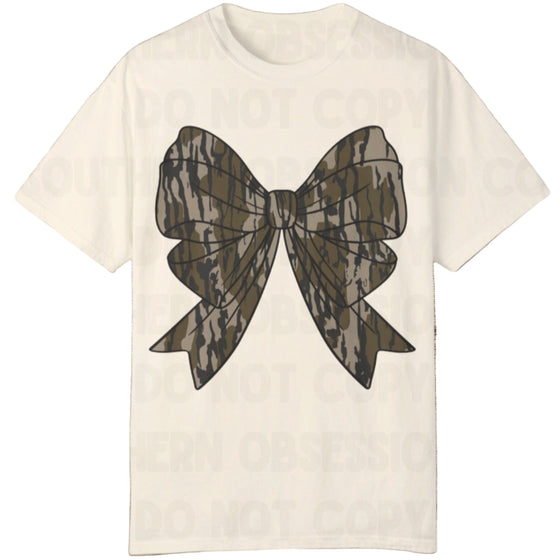 Dark Camo Bow Tee