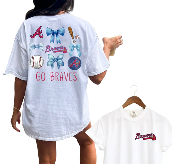 Bows Balls Braves Tee