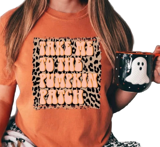 Tke Me To The Pumpkin Patch Retro