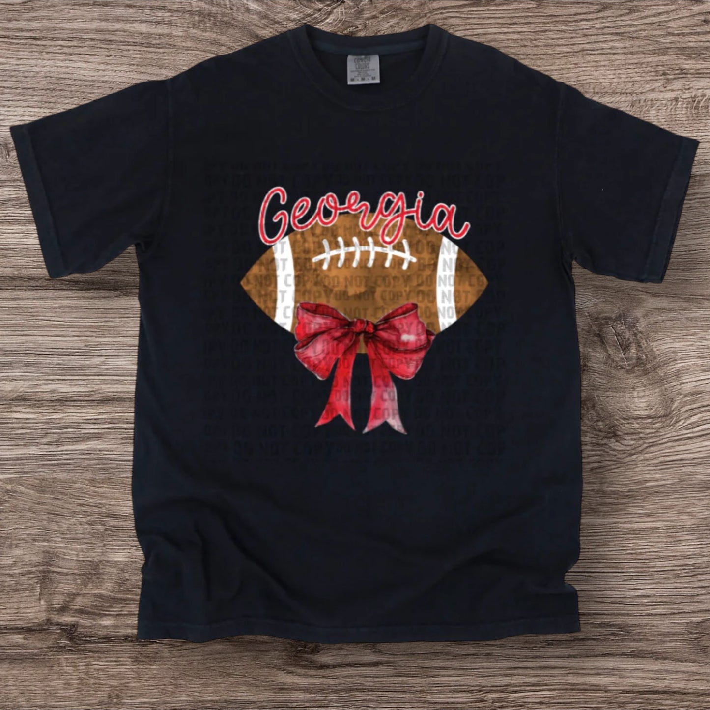 Georgia Football Red Bow