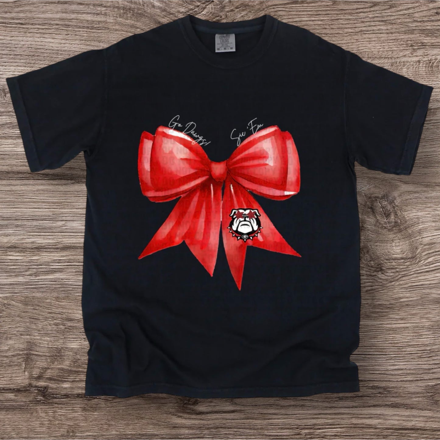 Red UGA Bow