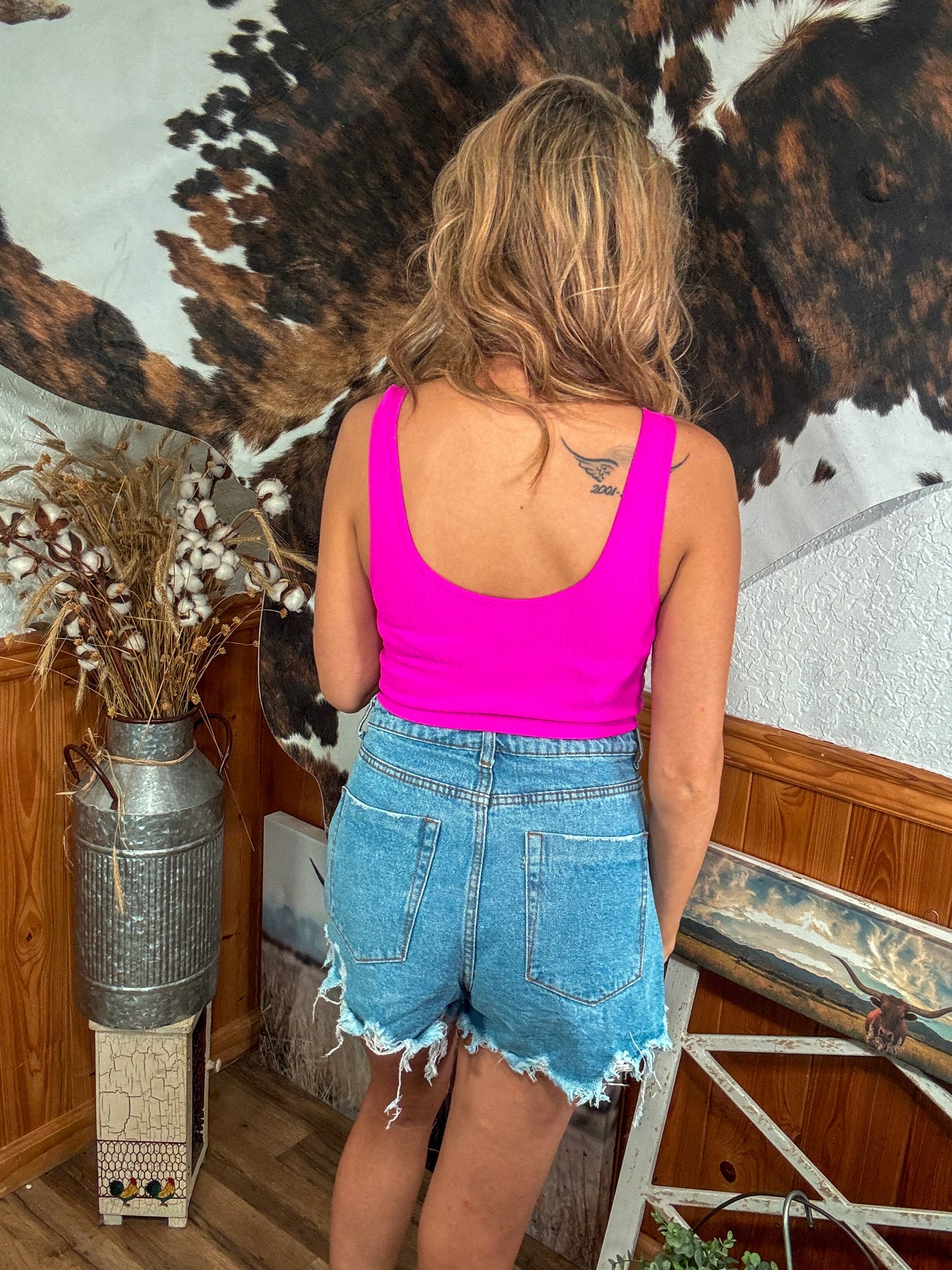 Medium Denim Shorts