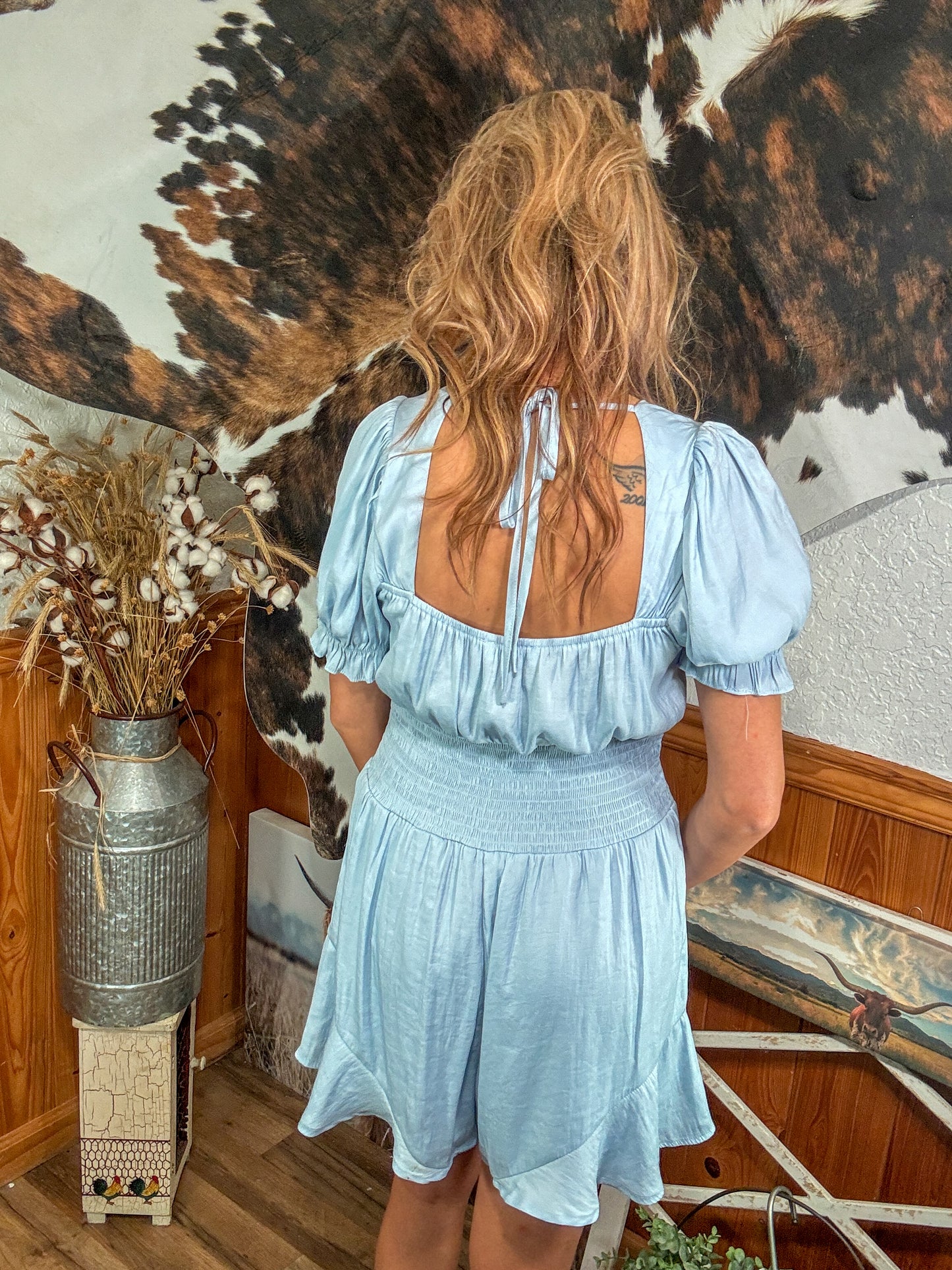 Baby Blue Romper