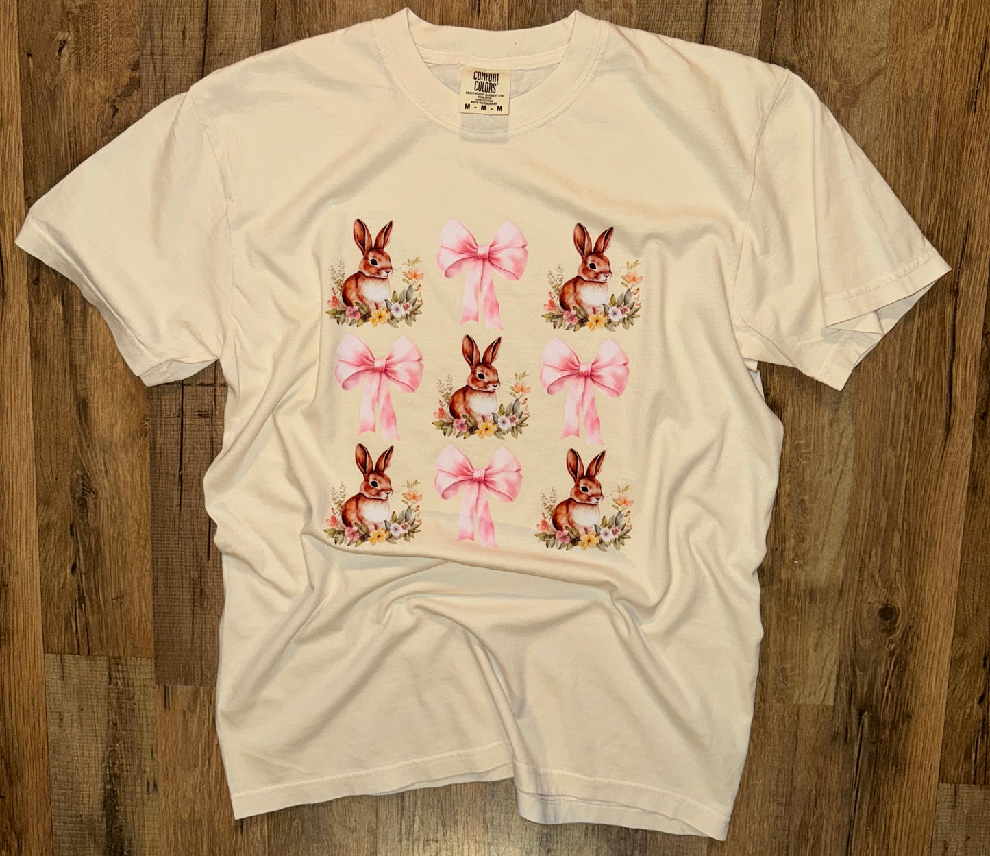 Bunny Bow Tee - Southern Obsession Co. 