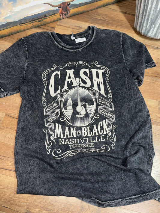 Man In Black Tee