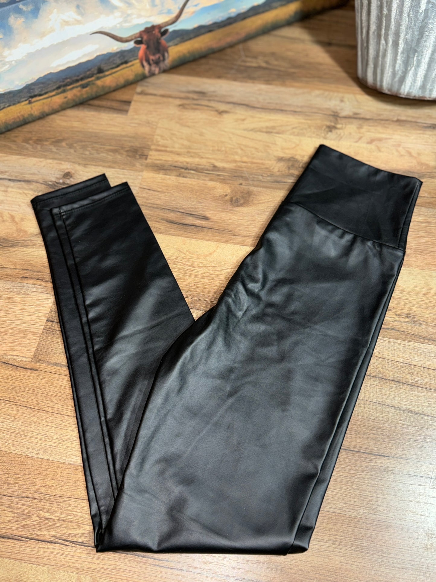 Faux Leather Leggings