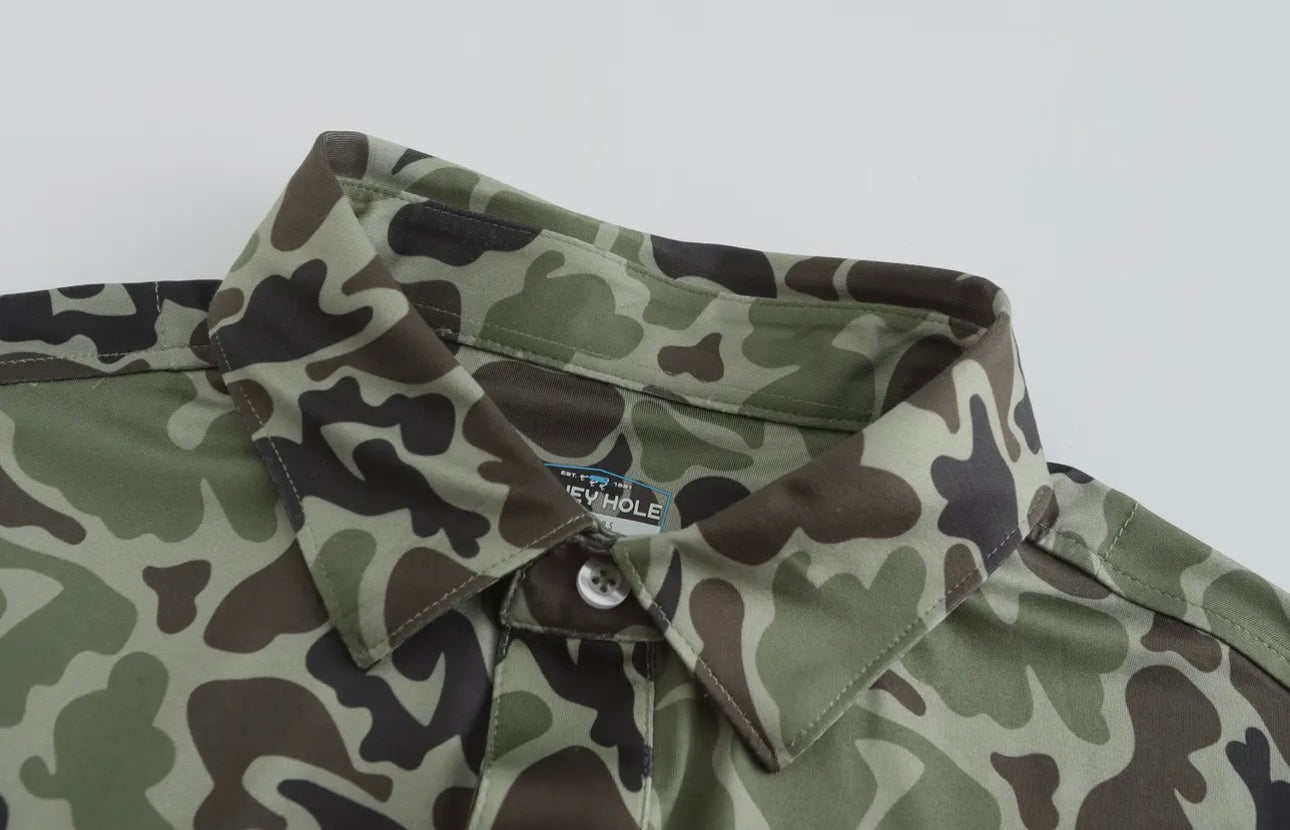 Performance Polo - Woodland Camo