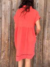 Coral Dress - Southern Obsession Co. 