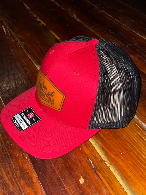 SOC Hat Red/Black - Southern Obsession Co. 