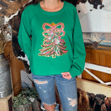  Sparkly Christmas Tree - Kelly Green