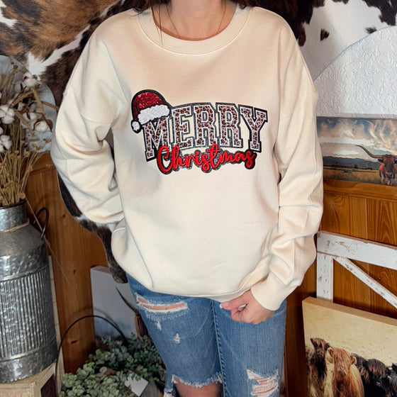 Cheetah Christmas - Beige