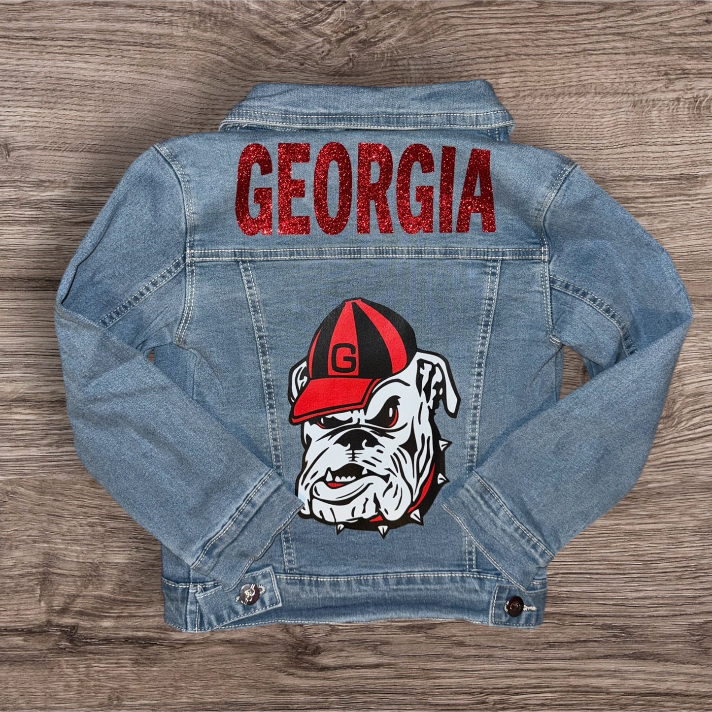 Georgia Dawg Jean Jackets (Kids)