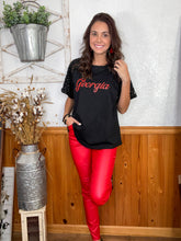 Load image into Gallery viewer, Red Skinny Leather Pants
