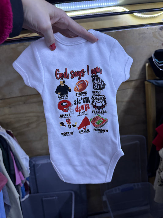 Newborn GA Onesie