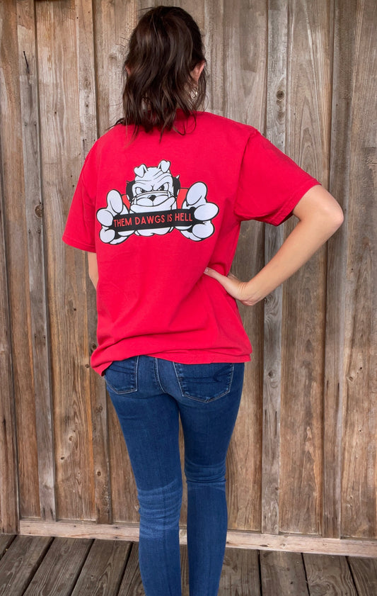 Hairy Dawg - "Them Dawgs Is Hell" Tee - Southern Obsession Co. 