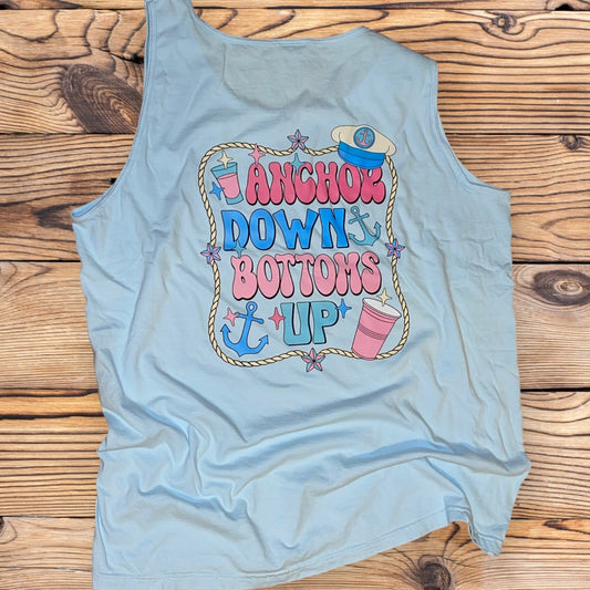 Anchor Down Tank or Tee - Southern Obsession Co. 