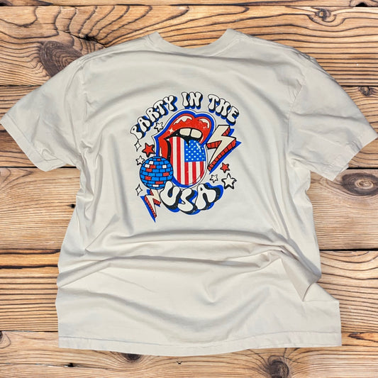 Retro Party In USA Tee - Southern Obsession Co. 