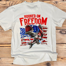  Hooked on Freedom Pocket Tee - Southern Obsession Co. 
