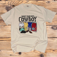  Shoot Your Shot Cowboy Tee - Southern Obsession Co. 
