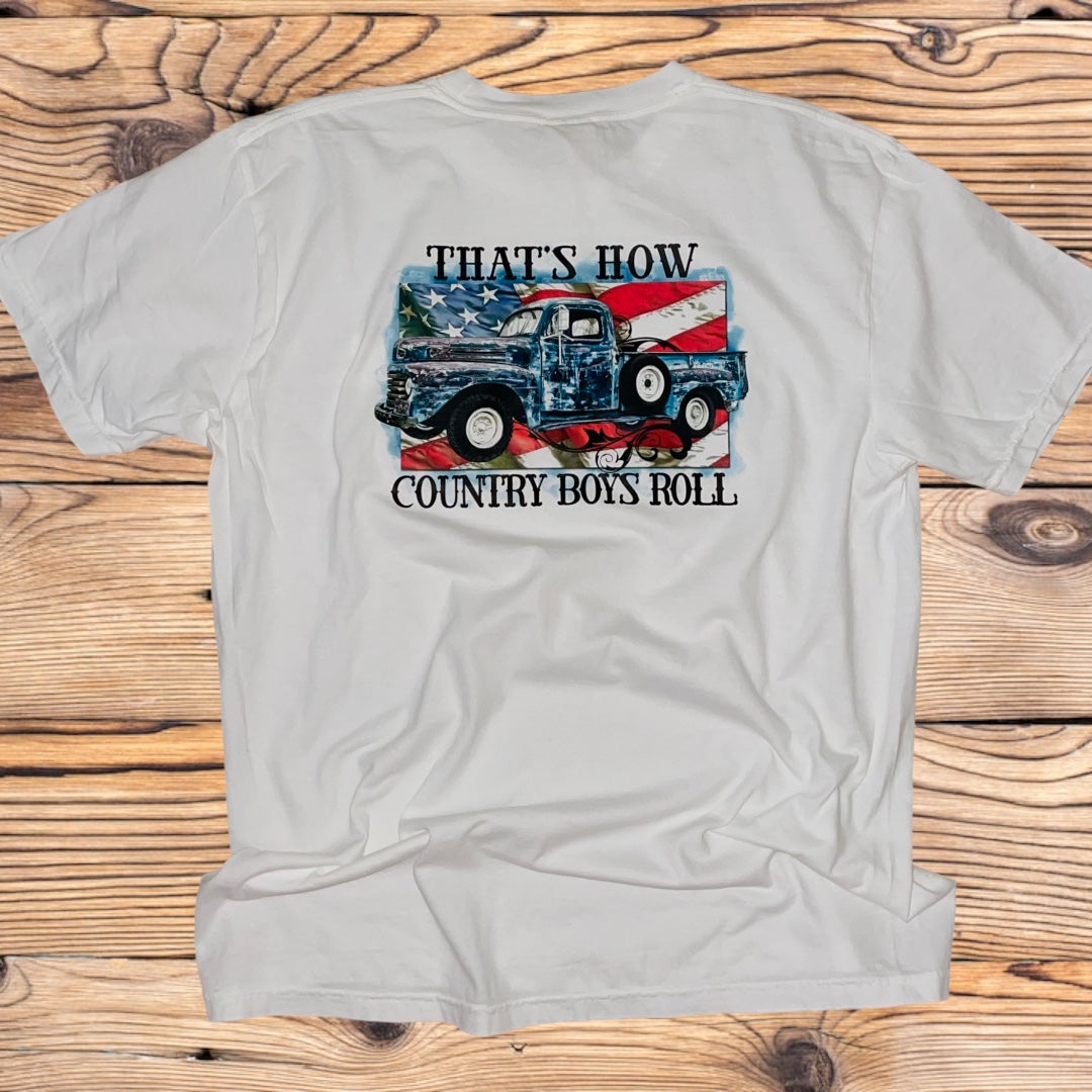 How Country Boys Roll Tee - Southern Obsession Co. 