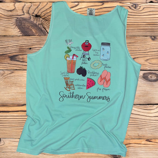 Southern Summers Tank/Tee - Southern Obsession Co. 