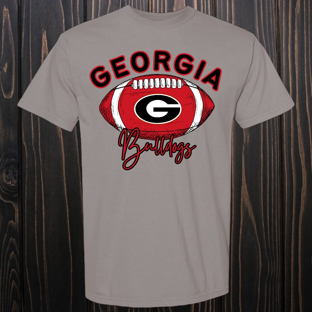 Red Football Tee - Southern Obsession Co. 