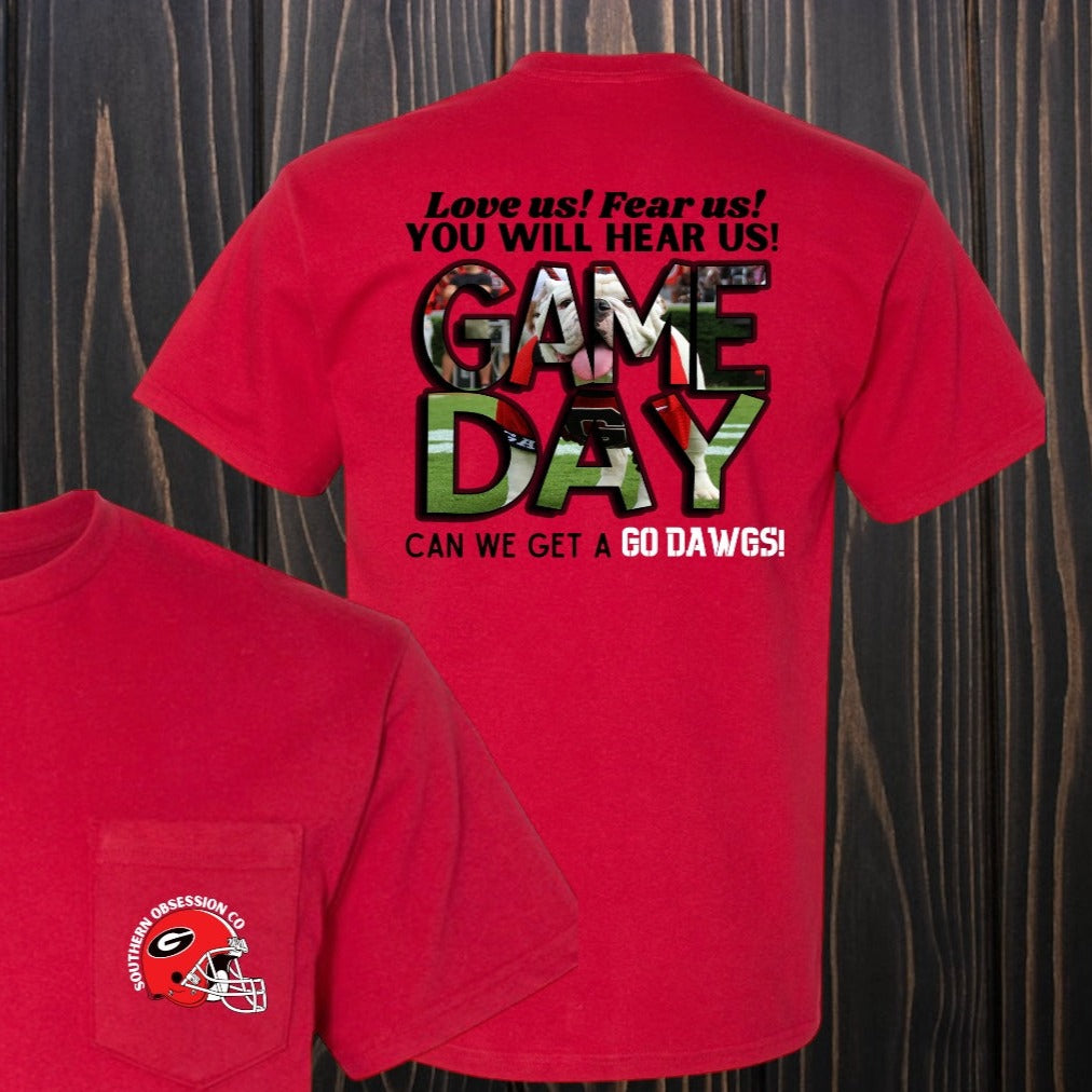 Red Game Day Tee - Southern Obsession Co. 
