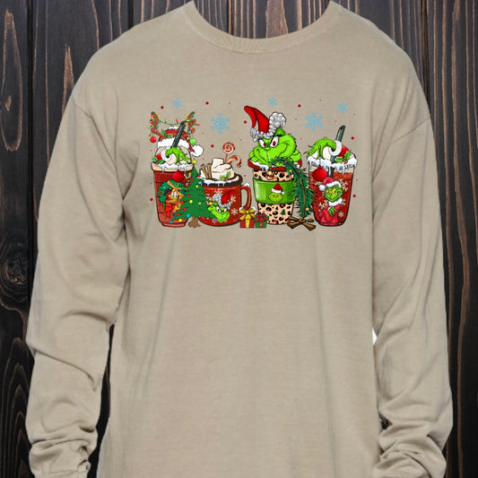 Grinch Coffee Tee - Southern Obsession Co. 