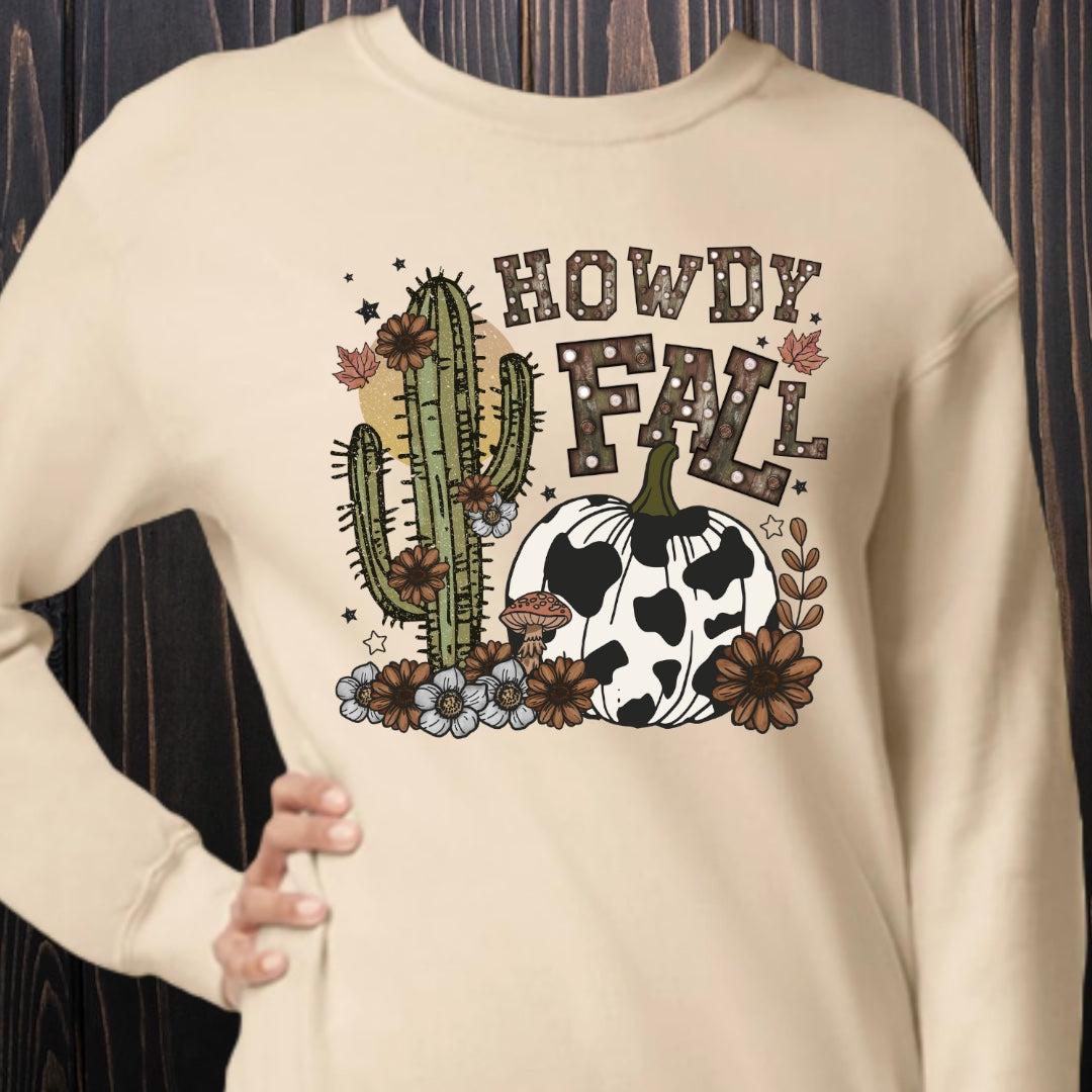 Howdy Fall Sweatshirt - Southern Obsession Co. 