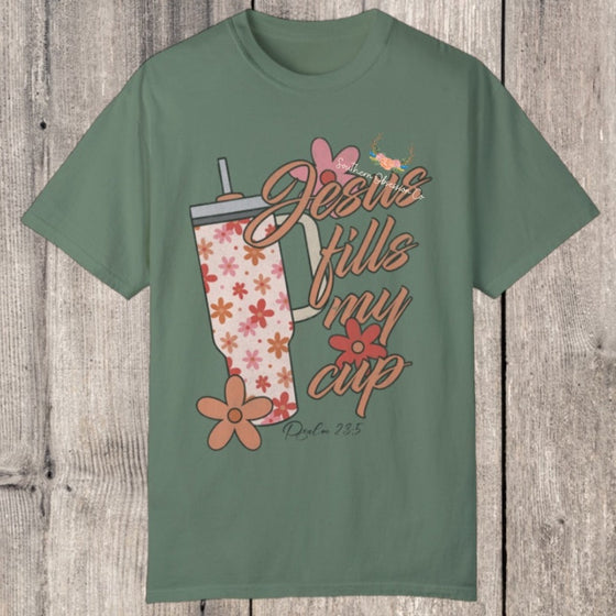 Jesus Fills my cup Tee - Southern Obsession Co. 