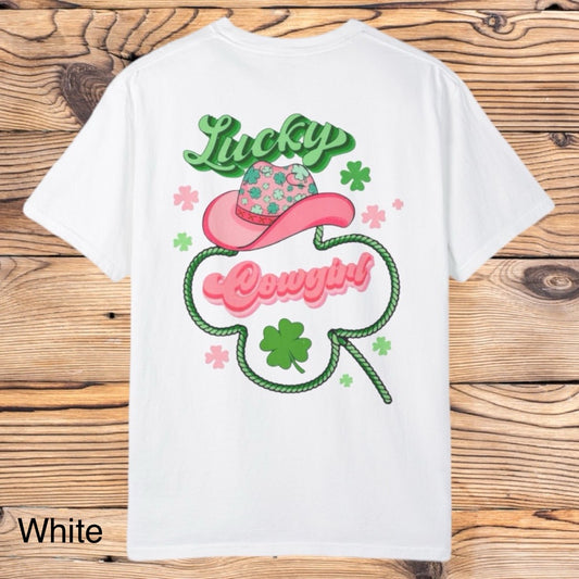 Lucky Cowgirl Tee - Southern Obsession Co. 