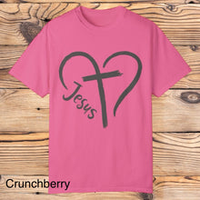  Cross, Jesus, Heart Tee - Southern Obsession Co. 
