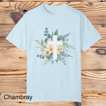 Load image into Gallery viewer, Spring Flower Cross Tee
