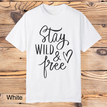Load image into Gallery viewer, Stay Wild &amp; Free Tee
