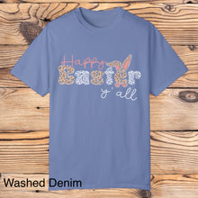  Cheetah Happy Easter Yall tee - Southern Obsession Co. 