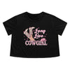 Cropped Long Live Cowgirl Tee - Southern Obsession Co. 