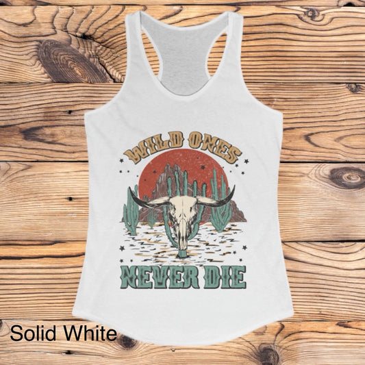 Wild Ones Never Die Tank - Southern Obsession Co. 