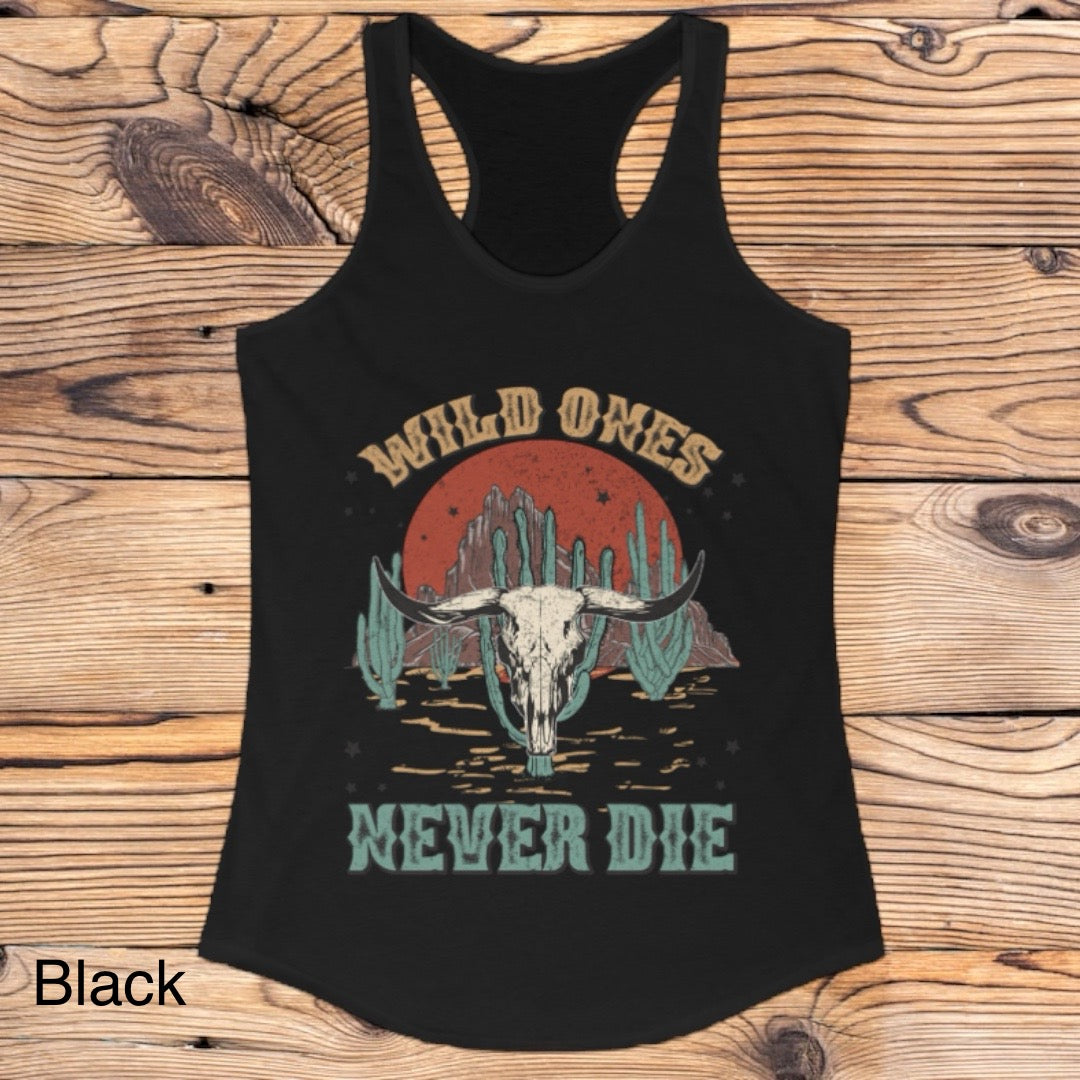 Wild Ones Never Die Tank - Southern Obsession Co. 