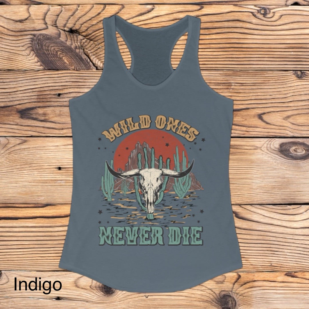 Wild Ones Never Die Tank - Southern Obsession Co. 