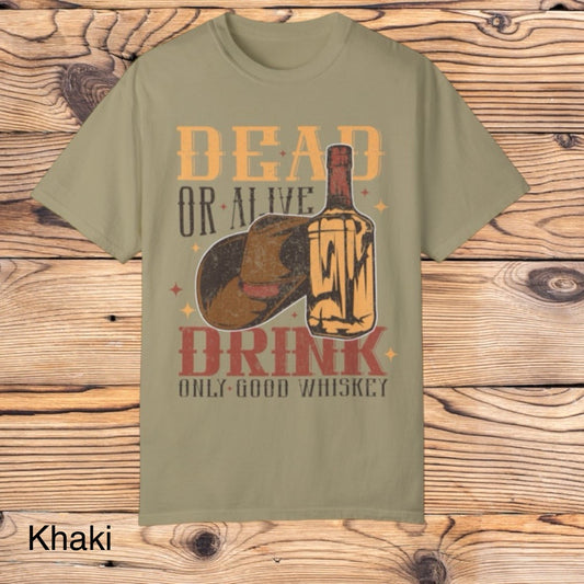 Only Good Whiskey Tee - Southern Obsession Co. 