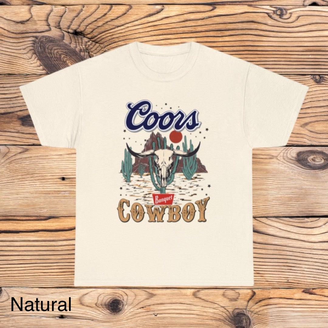 Coors Cowboy Tee - Southern Obsession Co. 