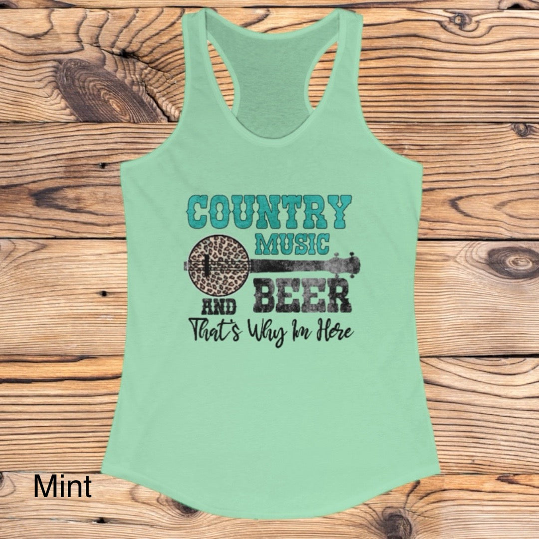 Country Music and Beer tank - Southern Obsession Co. 