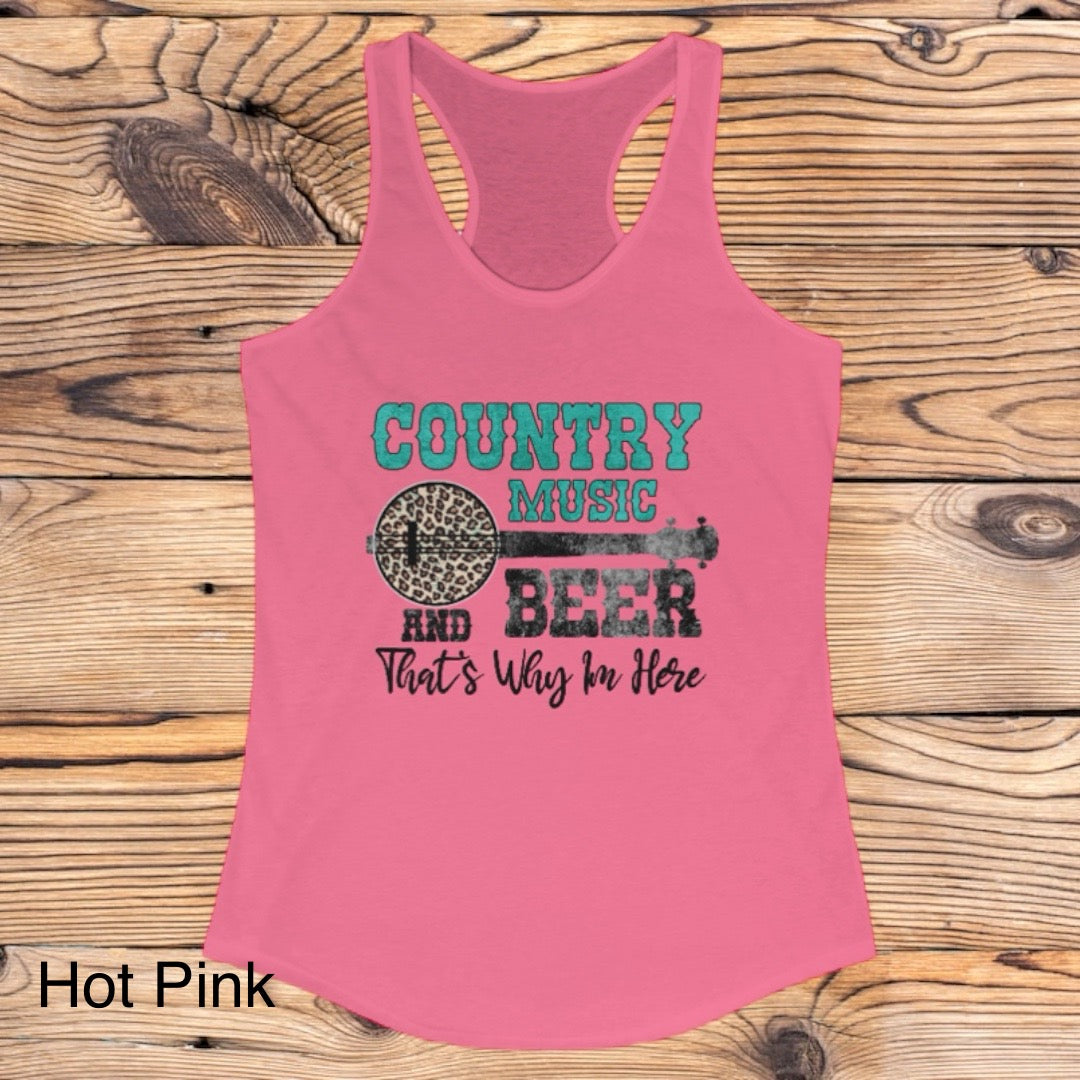 Country Music and Beer tank - Southern Obsession Co. 