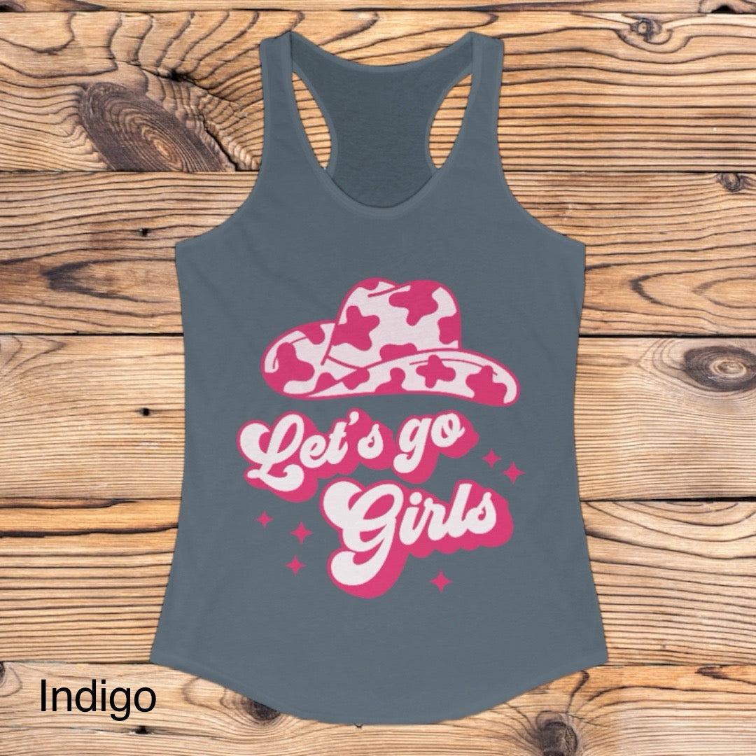 Let's go girls tank - Southern Obsession Co. 