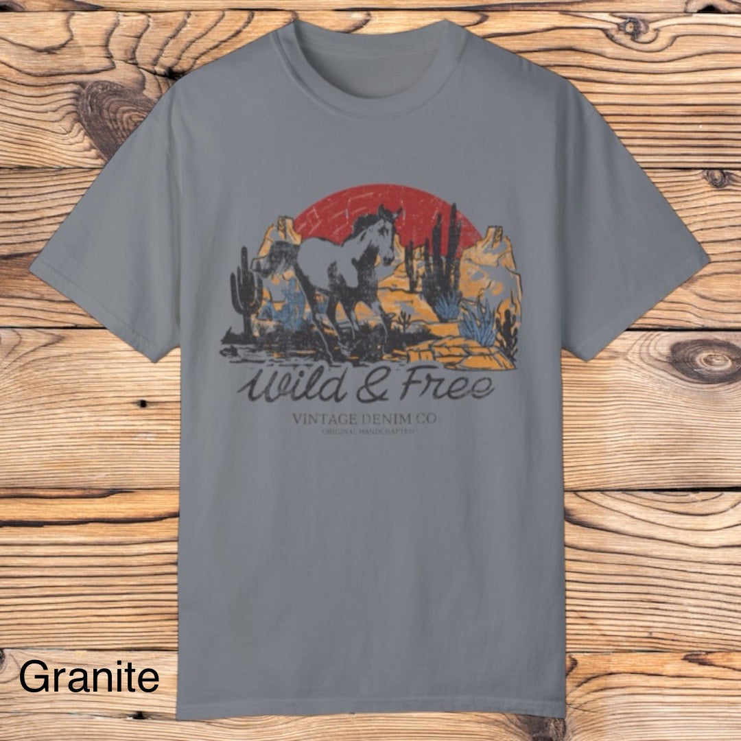 Wild & Free Tee - Southern Obsession Co. 