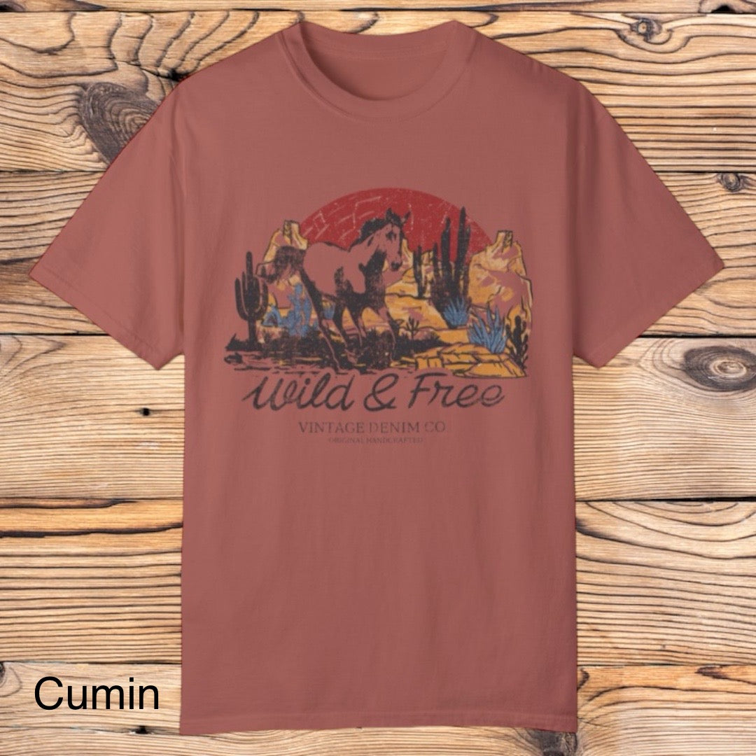 Wild & Free Tee - Southern Obsession Co. 